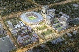 Midway soccer stadium and redevelopment