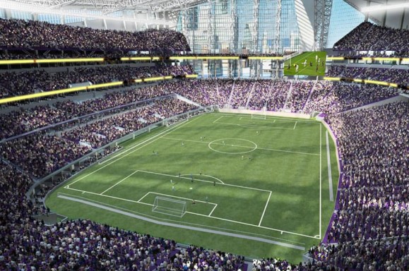 Soccer at US Bank Stadium