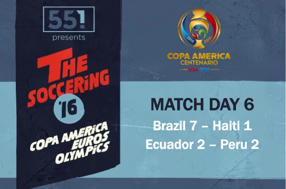 Copa America Centenario Day 6: How Brazil Got their Groove Back