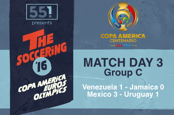 Copa America Centenario Day 3: Mexico and Uruguay Make The Tournament Interesting Again