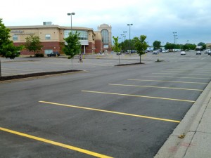 Underutilized Parking Midway Shopping Stadium MLS Minneosta United