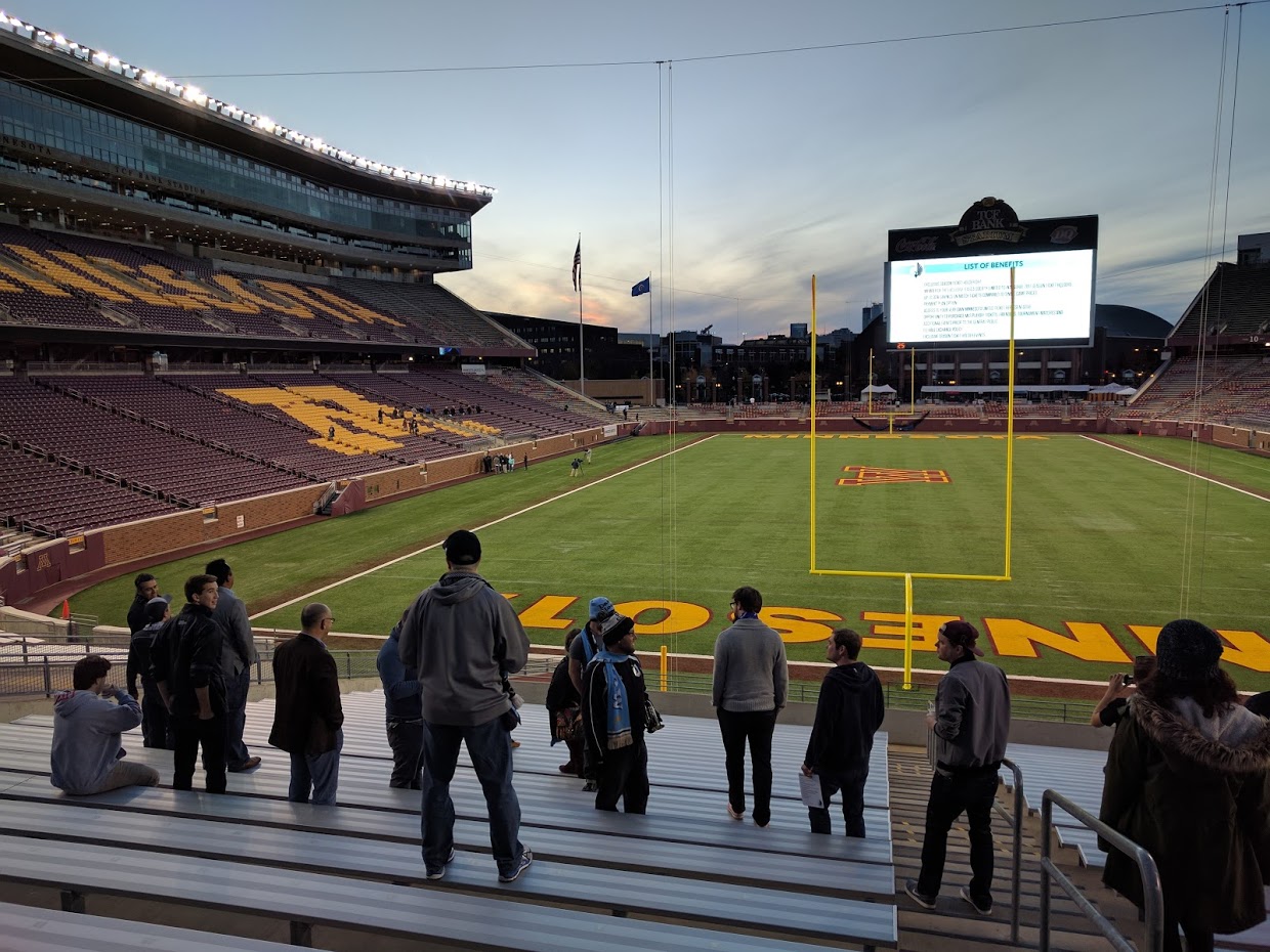 Minnesota United and Dark Clouds Working on Gameday Rules at TCF