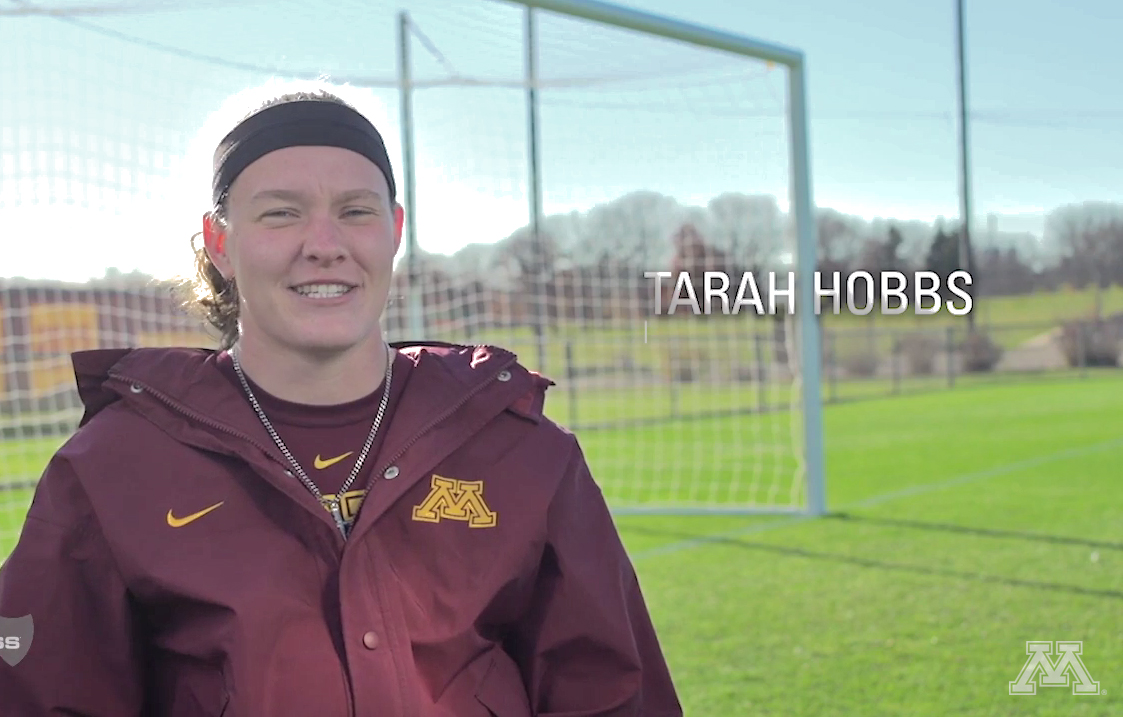 Gopher Goalkeeper Tarah Hobbs Uses Father’s Memory as Motivation