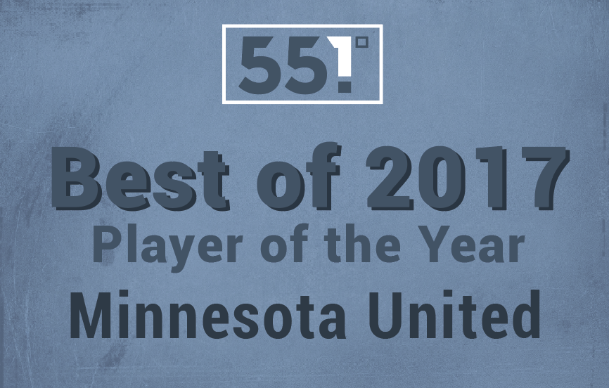 FiftyFive.One Best of 2017: Minnesota United FC Player of the Year